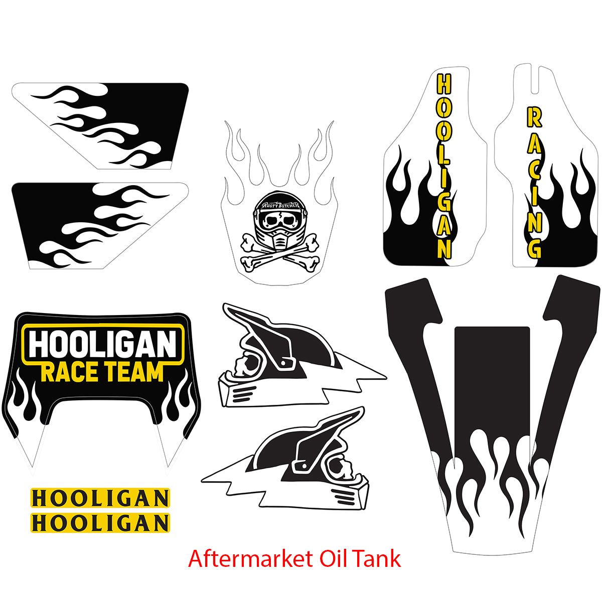 Sportster RB Racing Graphics Kit
