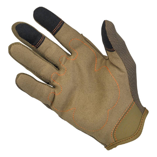 Biltwell Moto Gloves Brown/Orange